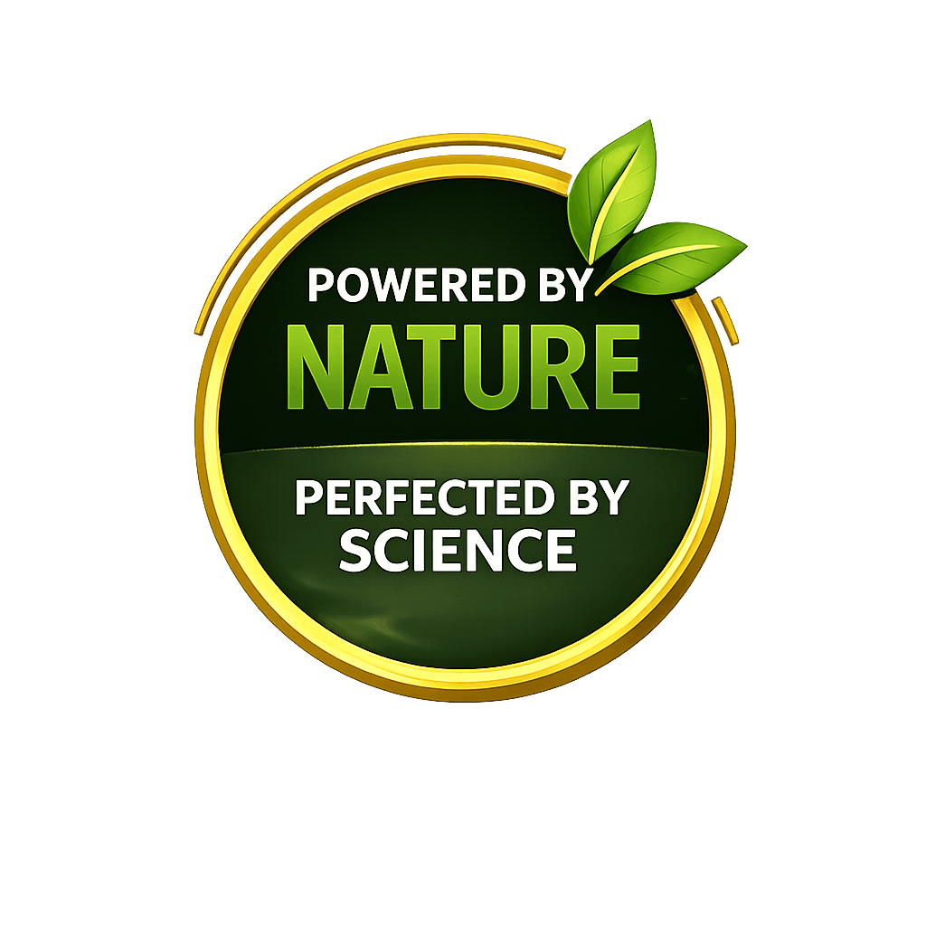 Powered by Nature, Perfected by Science